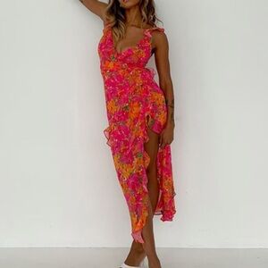 Rumored Just Like‎ Heaven Dress | Electric Begonia